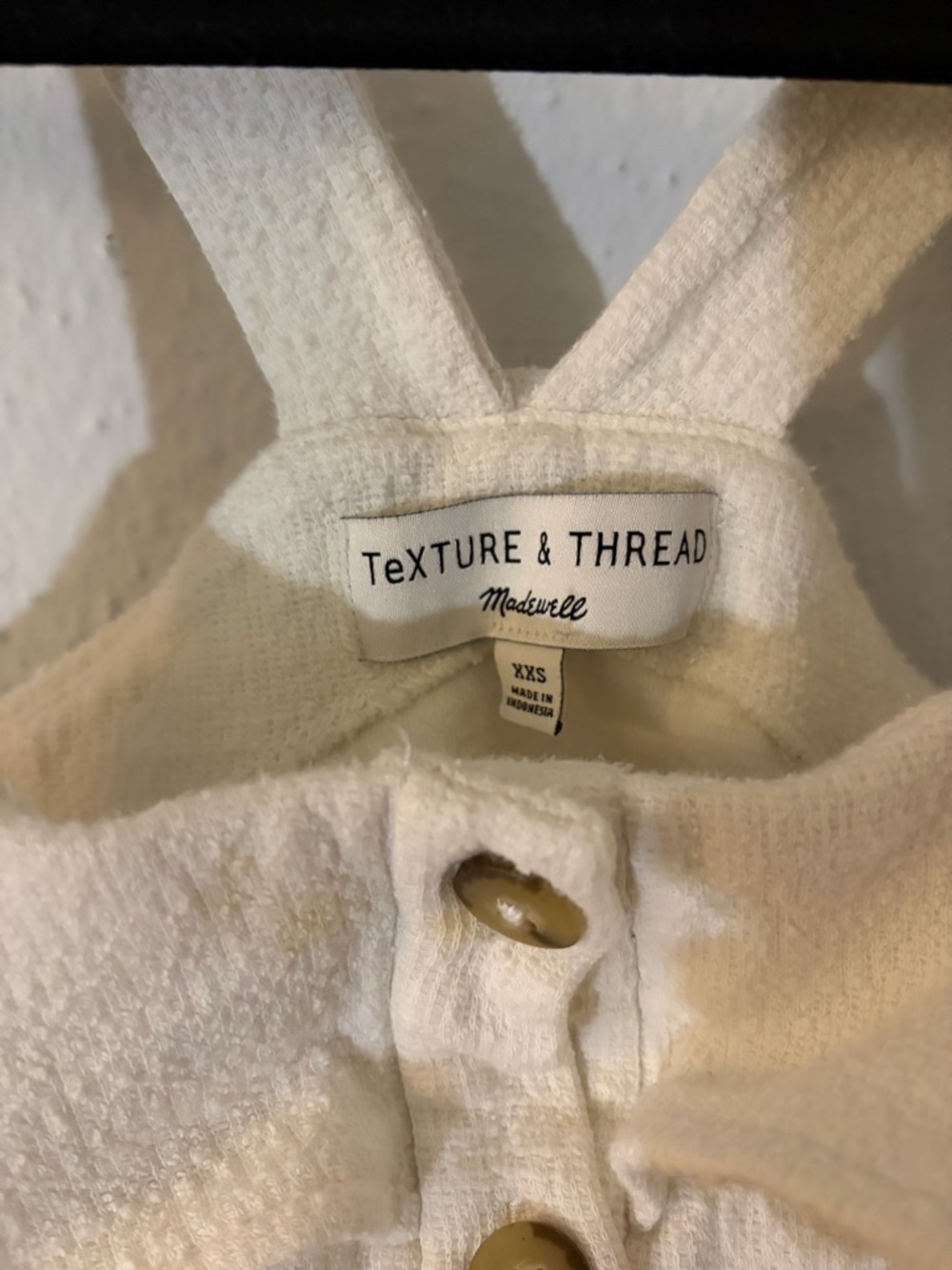 Madewell Texture & Thread Ruffle Tie-Front Tank - Picture 7 of 9
